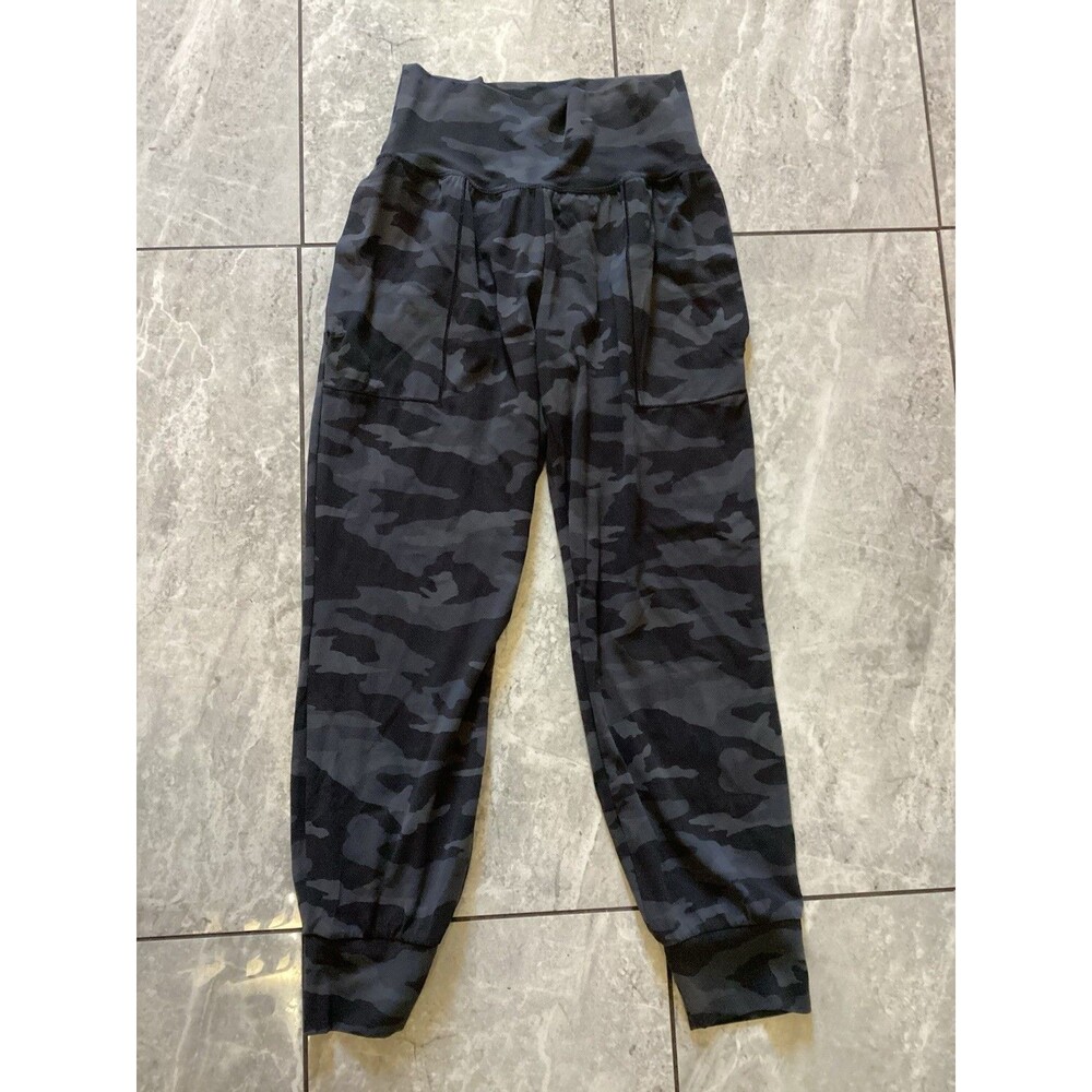 Athleta Jogger Pants Womens XS Petite Camoflauge Salutation High Rise Pocket
